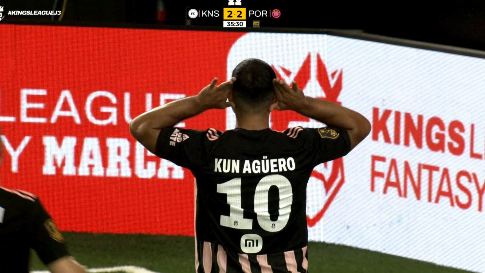 Kun Ag Ero Vuelve A Jugar Y Anota Un Gol En La Kings League