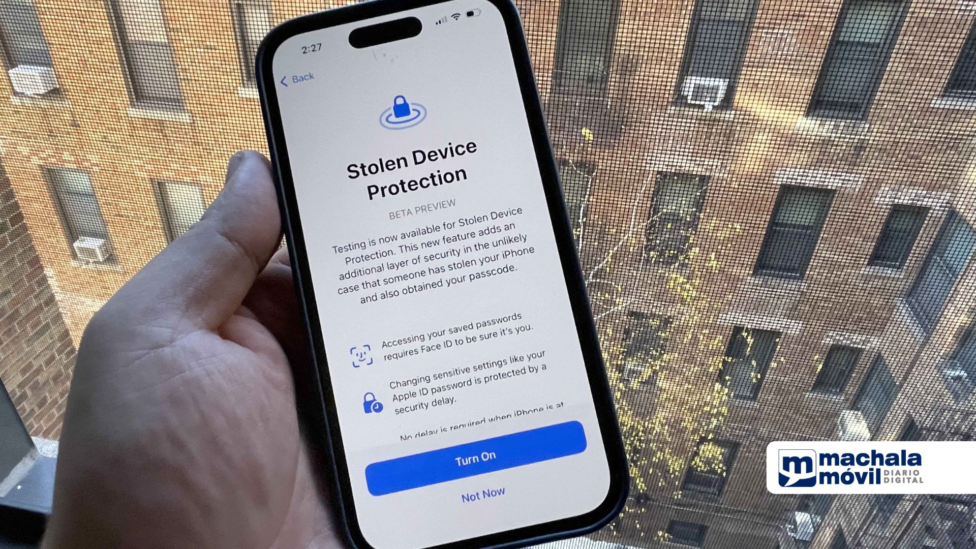Apple agregó una nueva capa de seguridad para proteger los datos del iPhone en caso de robo – Machala Móvil