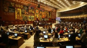 El Presidente De Ecuador Llega a La Asamblea Para Defenderse En El Juicio Político (1)