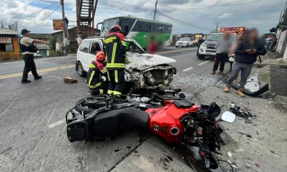 En Ecuador muere un motociclista cada 11 horas, pese al uso de casco