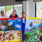 Festival de Periódico Mural resaltó la historia de la Batalla del Pichincha en Puerto Bolívar