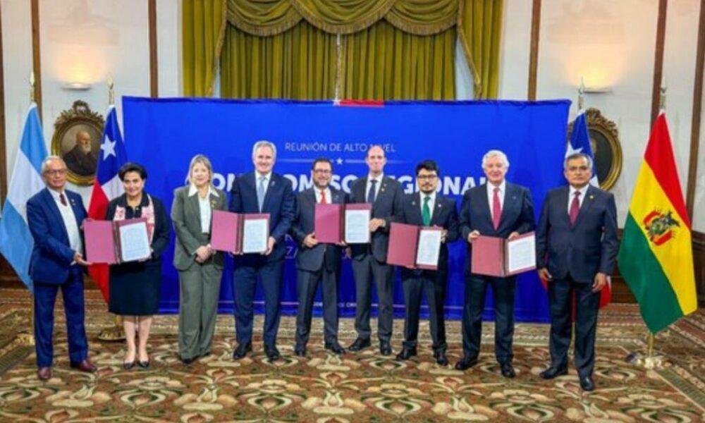 Gobierno firma compromiso regional para combatir la delincuencia organizada