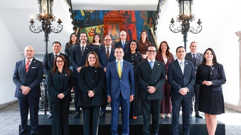 Daniel Noboa reestructura su gabinete y suma nuevos cambios en el Gobierno