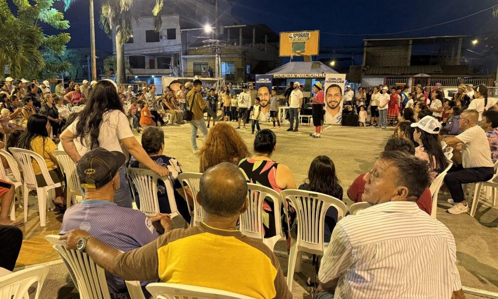 La Aurora reunió a familias y vecinos en una jornada de integración comunitaria en Machala