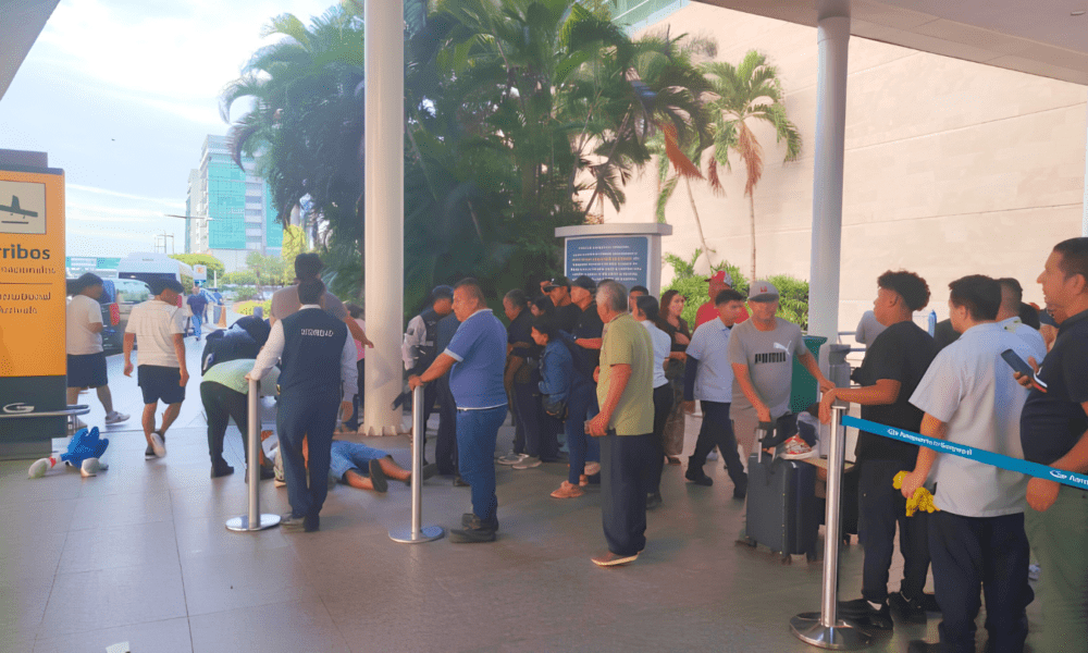 Balacera en el aeropuerto de Guayaquil; ataque habría dejado un fallecido y heridos