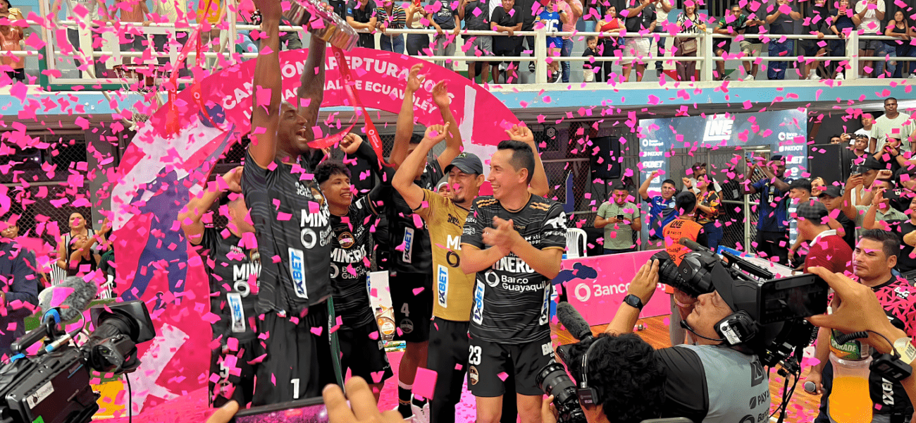 Machala Mineros conquista el título del Apertura 2026 de la Liga Nacional de Ecuavóley