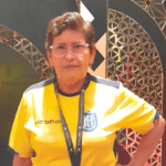 Ecuatoriana cumple el sueño de toda una vida: ha asistido a siete Mundiales